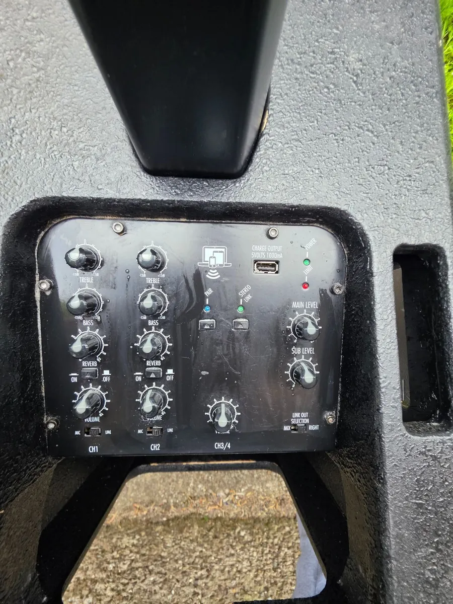 4 x Pro column speakers 1kw - Image 3