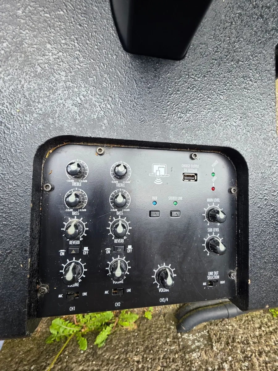4 x Pro column speakers 1kw - Image 4