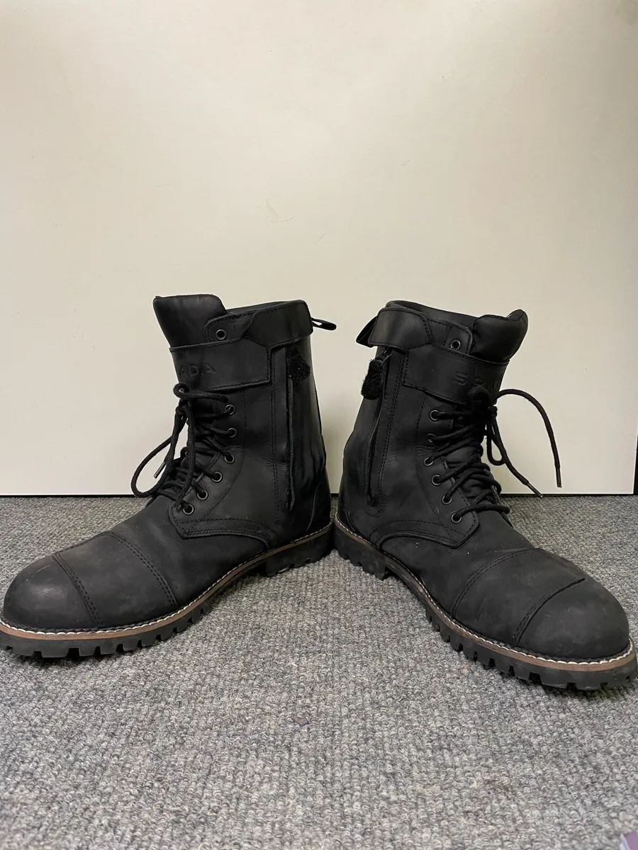 Spada Motorcycle Boots Size 11 - Image 2