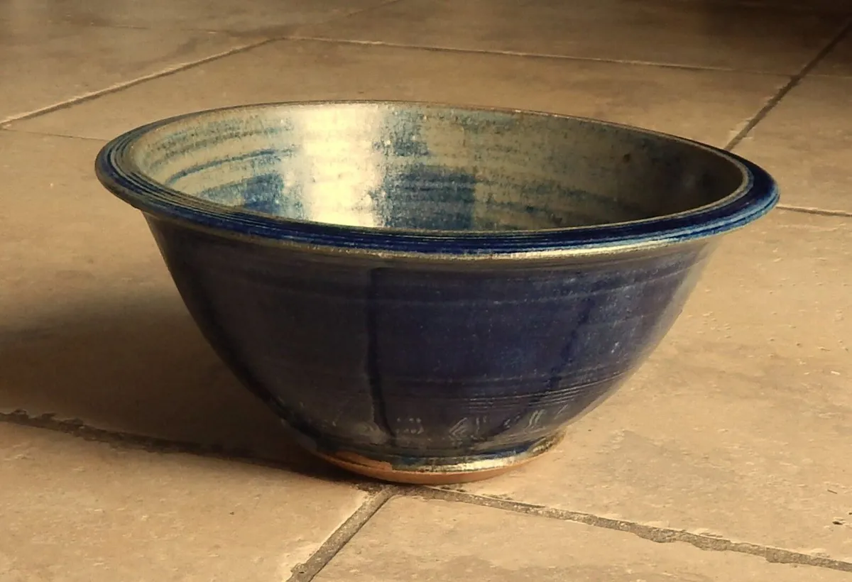 Large Rossmore Pottery Bowl - Image 1