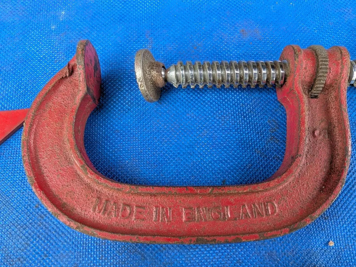 3 Record  4" G Clamps - Image 4