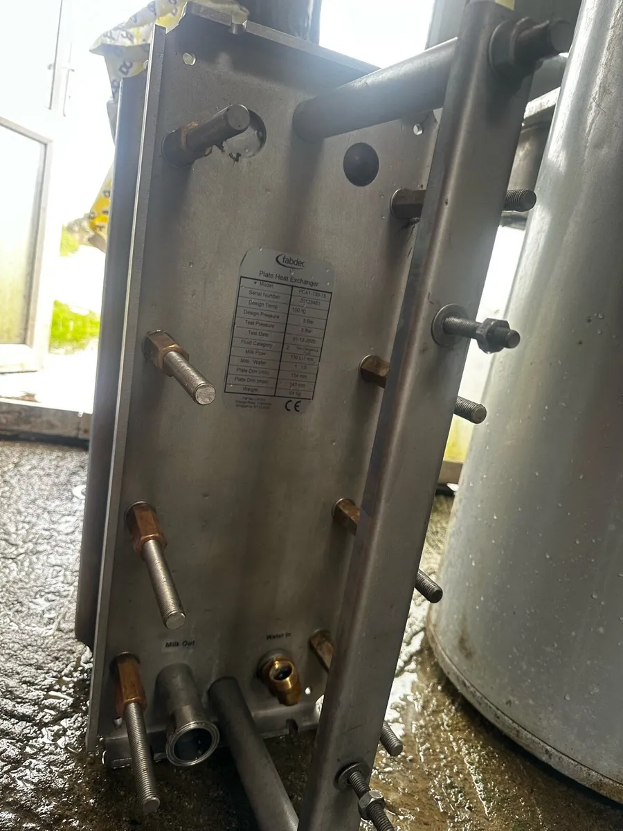Fabdec Plate Cooler 7800 L/h - Image 4