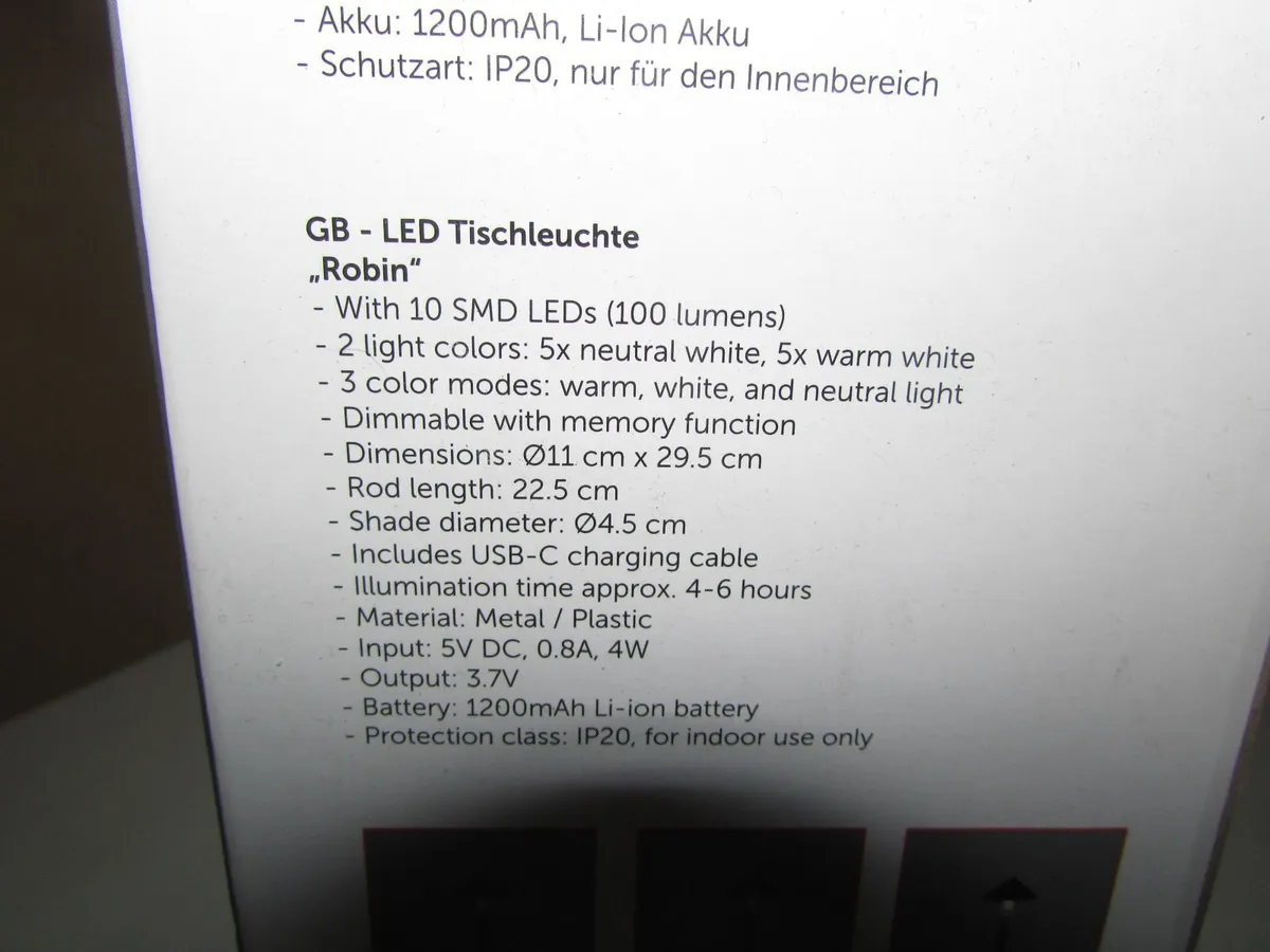LED Table Lamp - Image 2