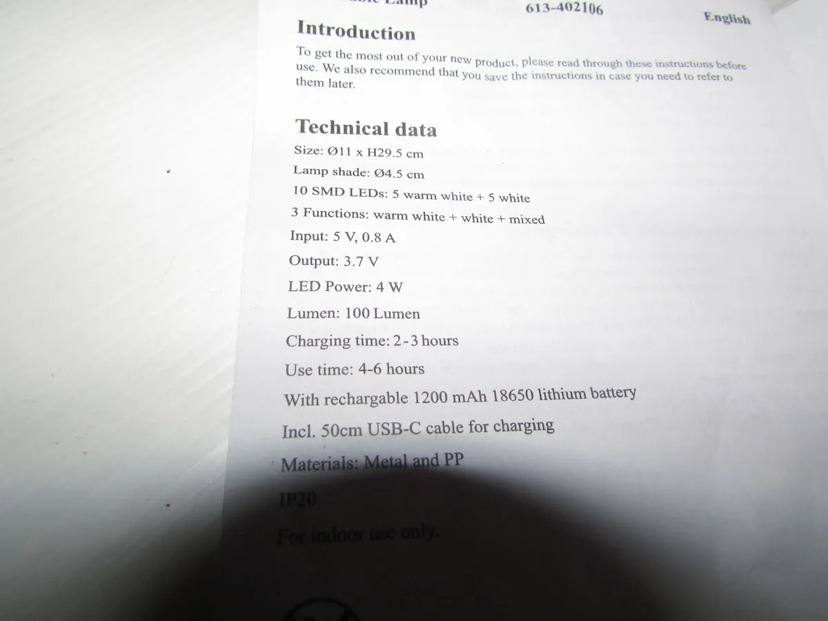 LED Table Lamp - Image 3