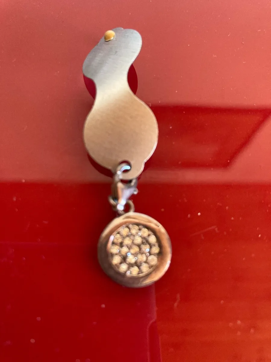 Sterling Silver clip on charm - Image 1