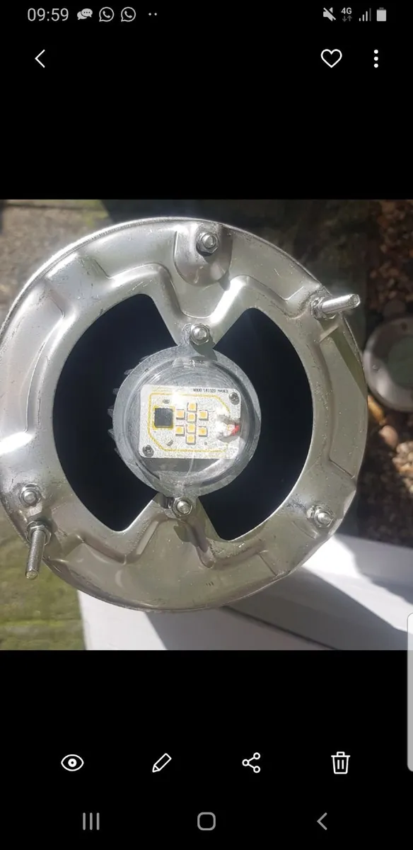 2 outdoor patio light bollards - Image 2
