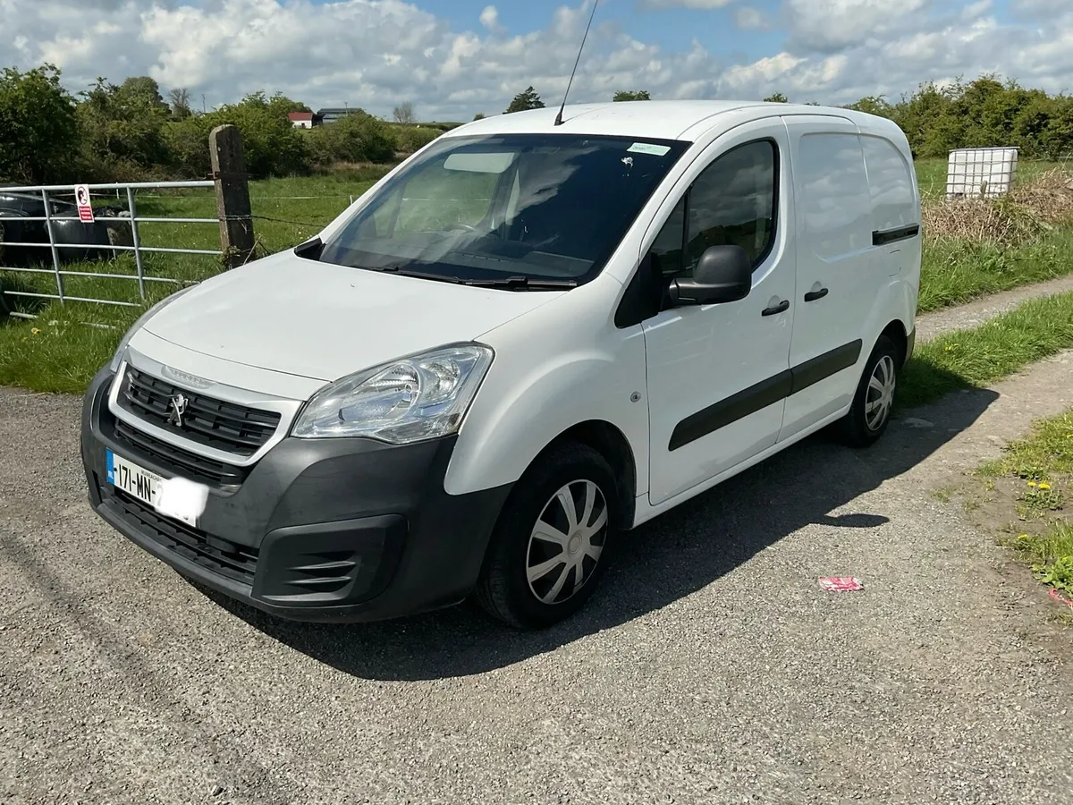 2017 Peugeot partner van - Image 1