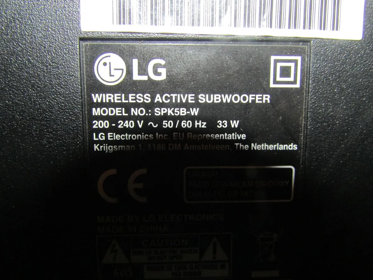 sony sound bar with sub - Image 4