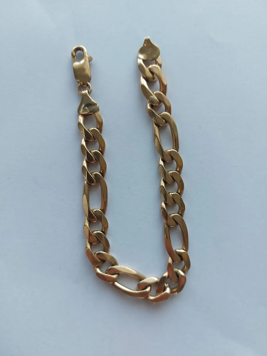 9ct Heavy Bracelet - Image 1
