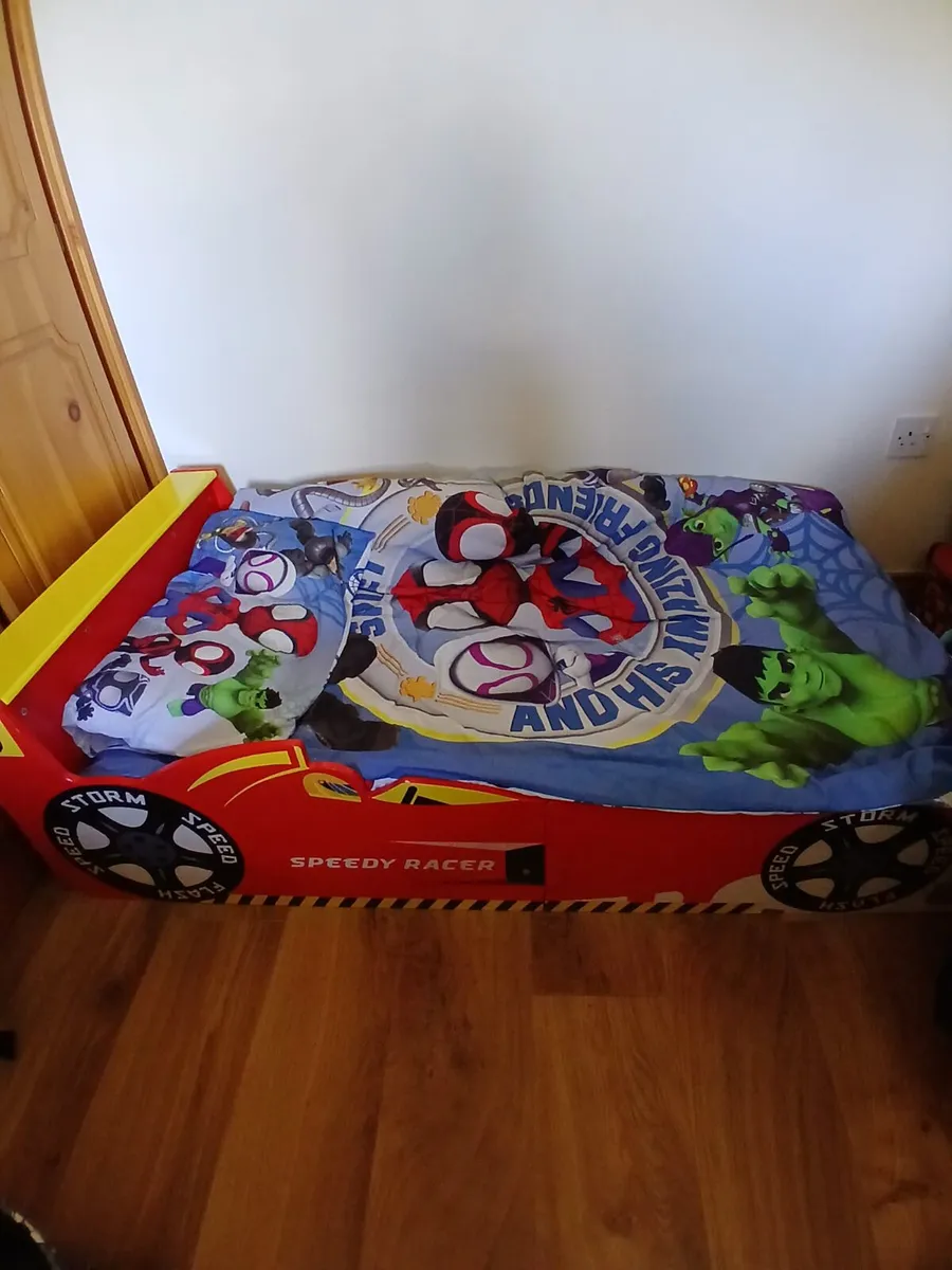 Toddler car bed - Image 1
