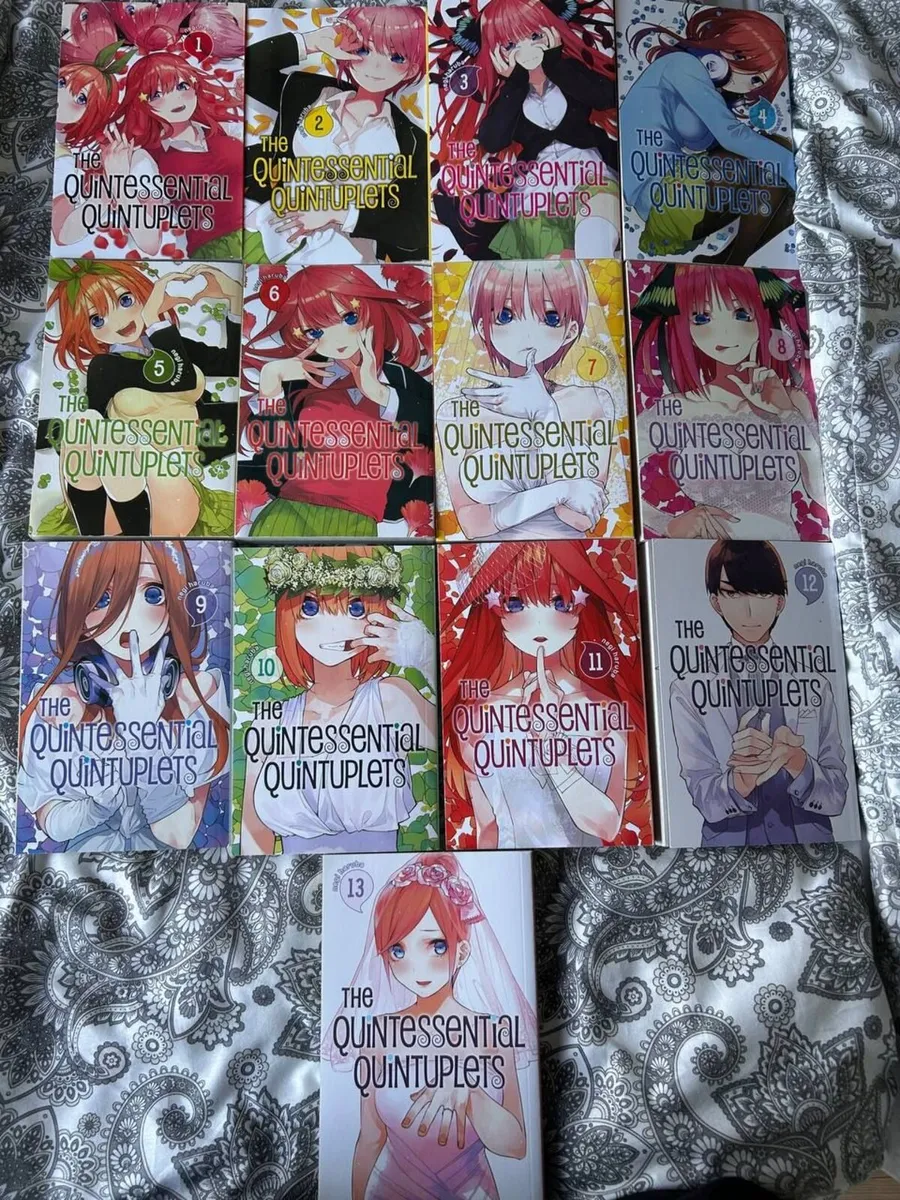 The Quintessential Quintuplets Manga Set 1-13 - Image 1