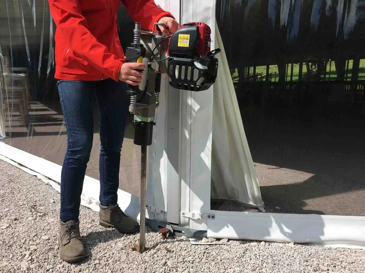 Easy Petrol Post Driver – Marquee Machine - Image 2