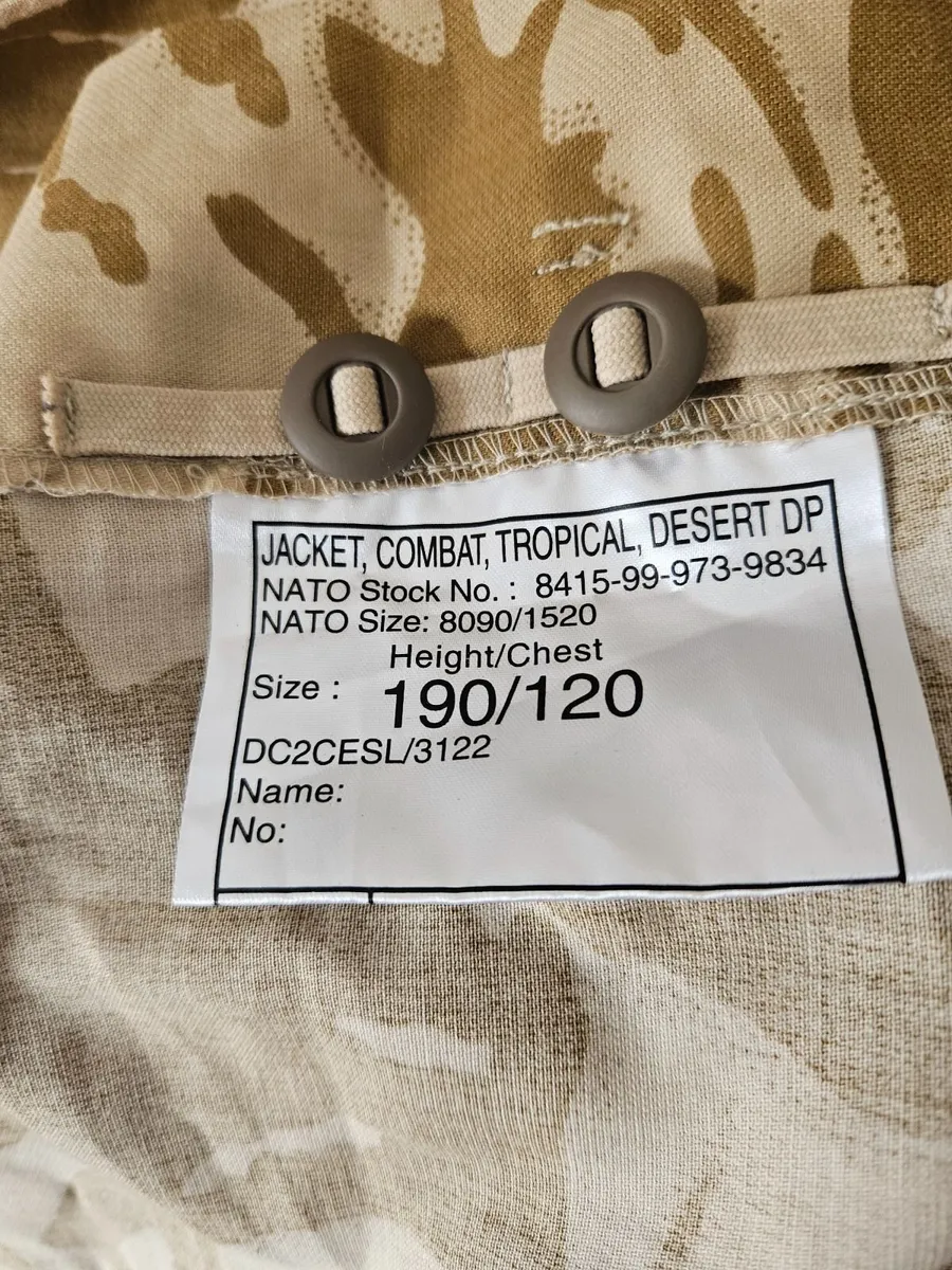 Army Military Jacket - Image 1