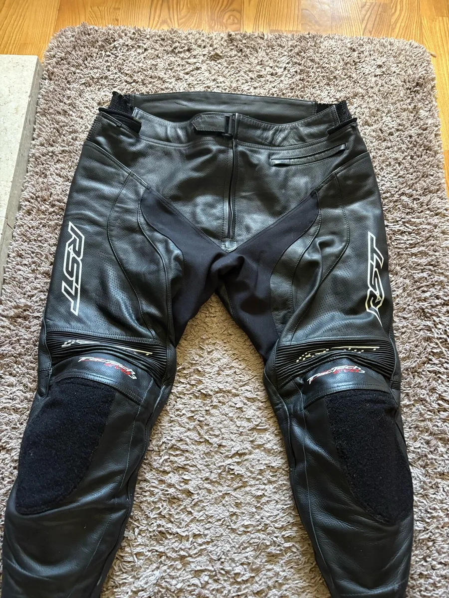 RST Leather motorcycle Pants - Image 1