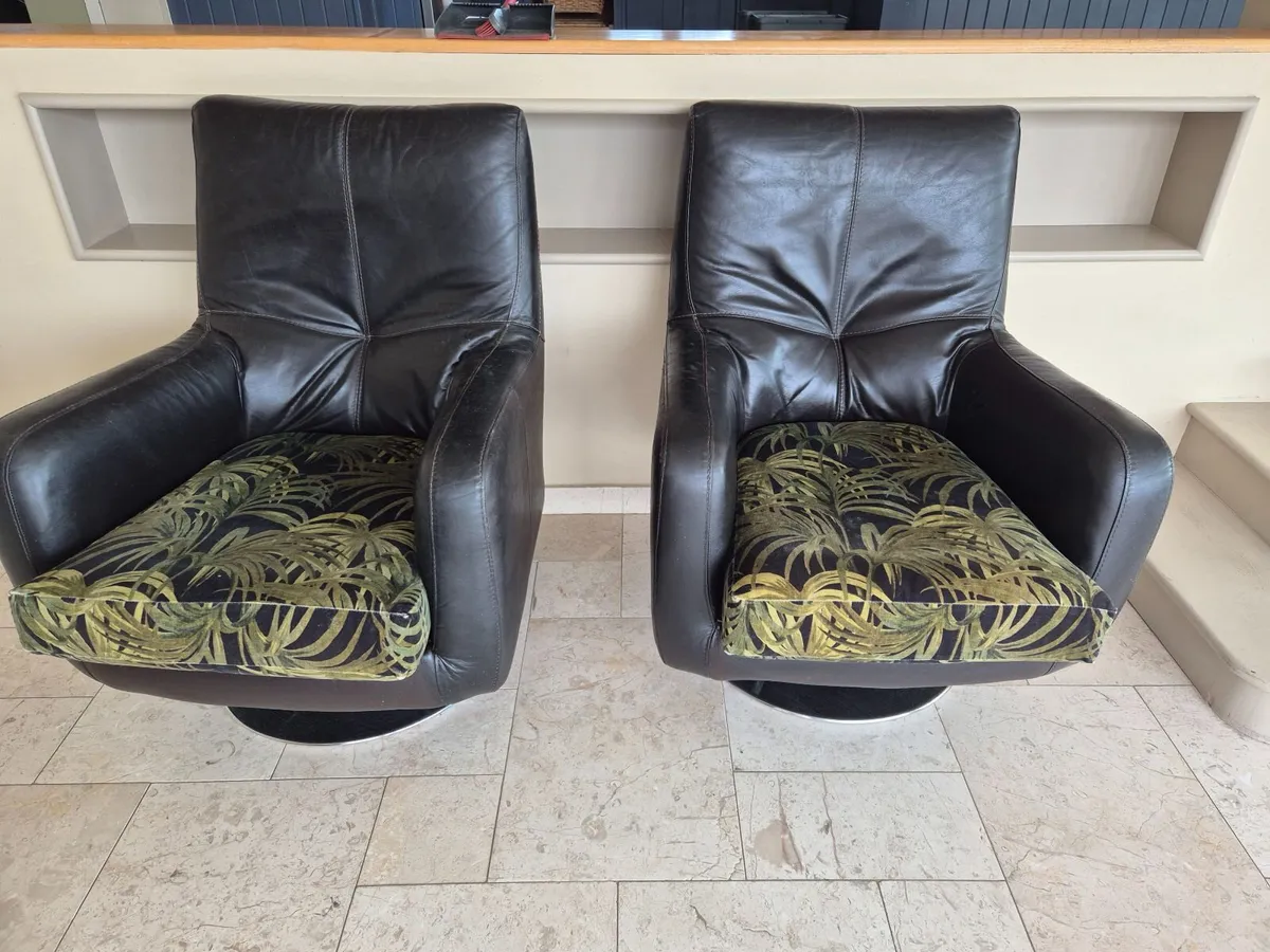 Couch & Armchairs & dining chairs - Image 2