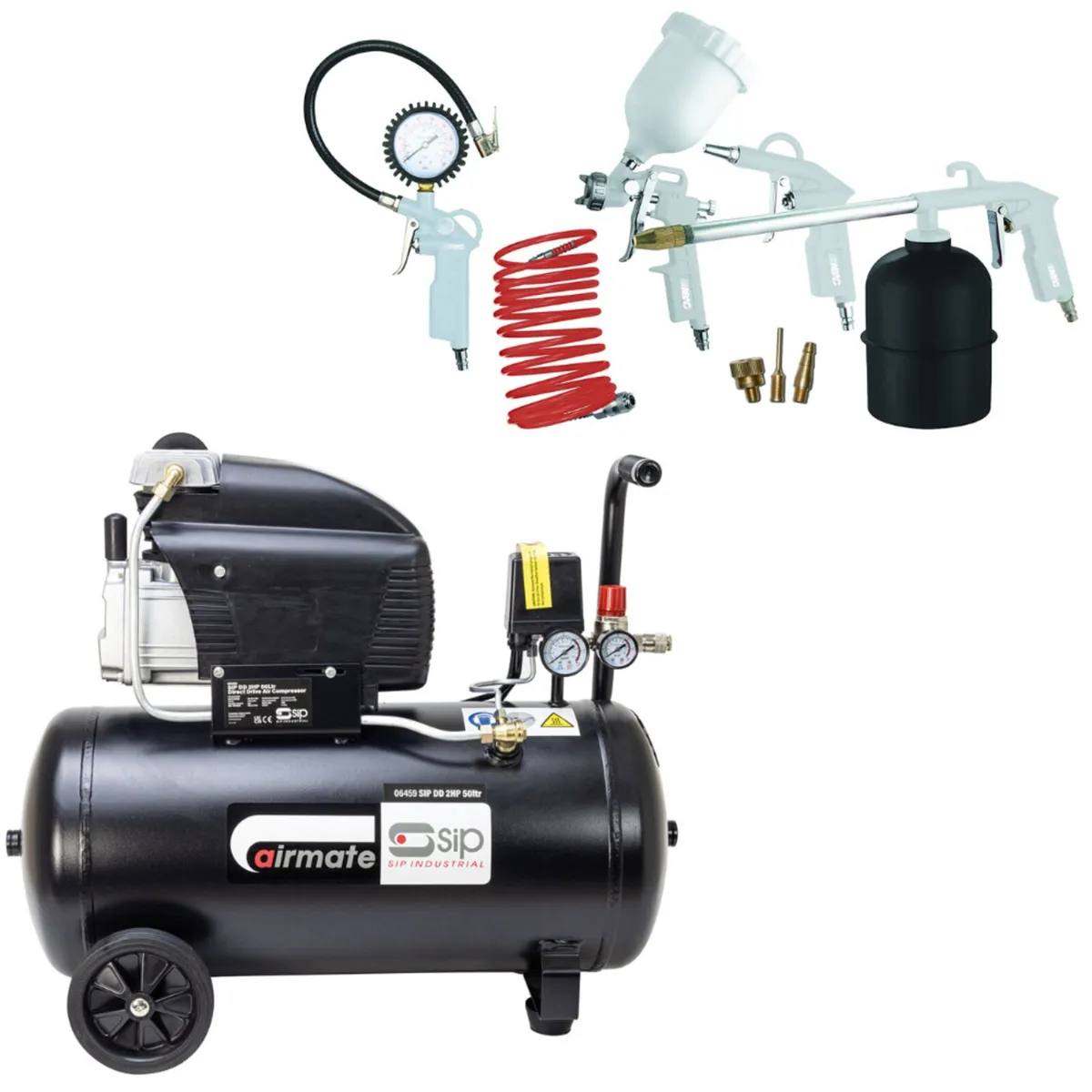 Compressor & 5 Piece Kit - Image 1