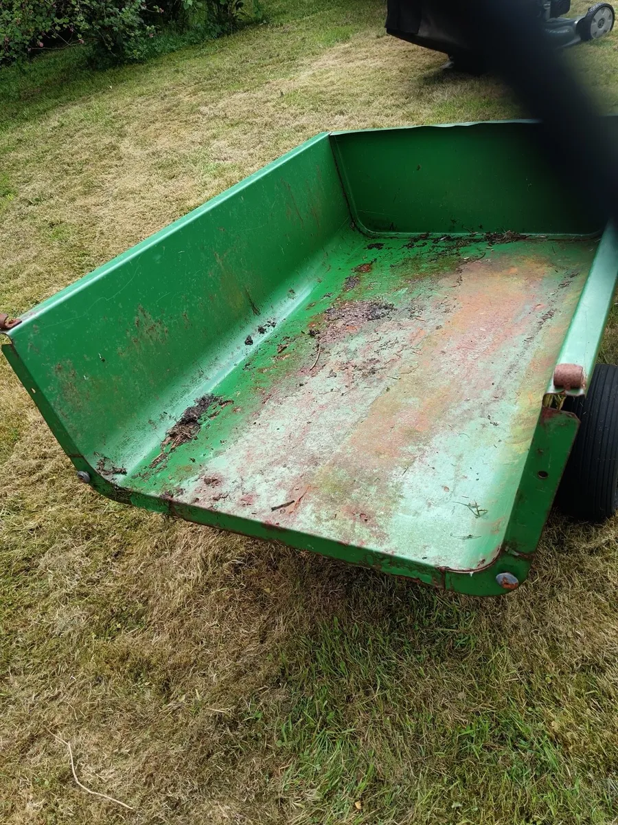 Garden Trailer lawnmower - Image 2