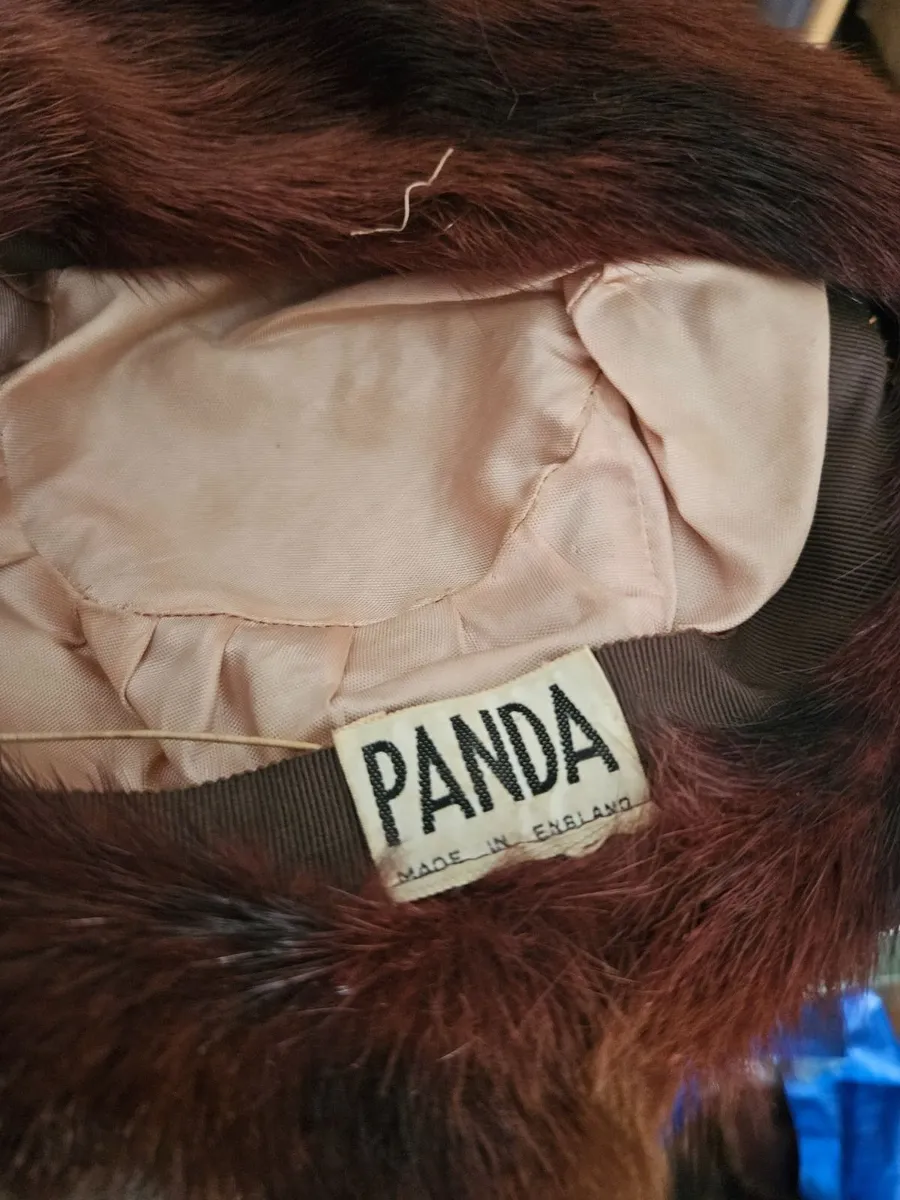 Vintage Fur Hat - Image 1
