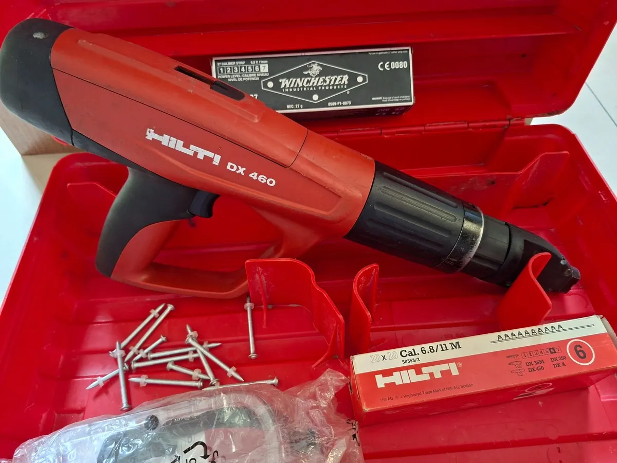 Hilti DX 460 F8 Powder-actuated tool "Serviced" - Image 4