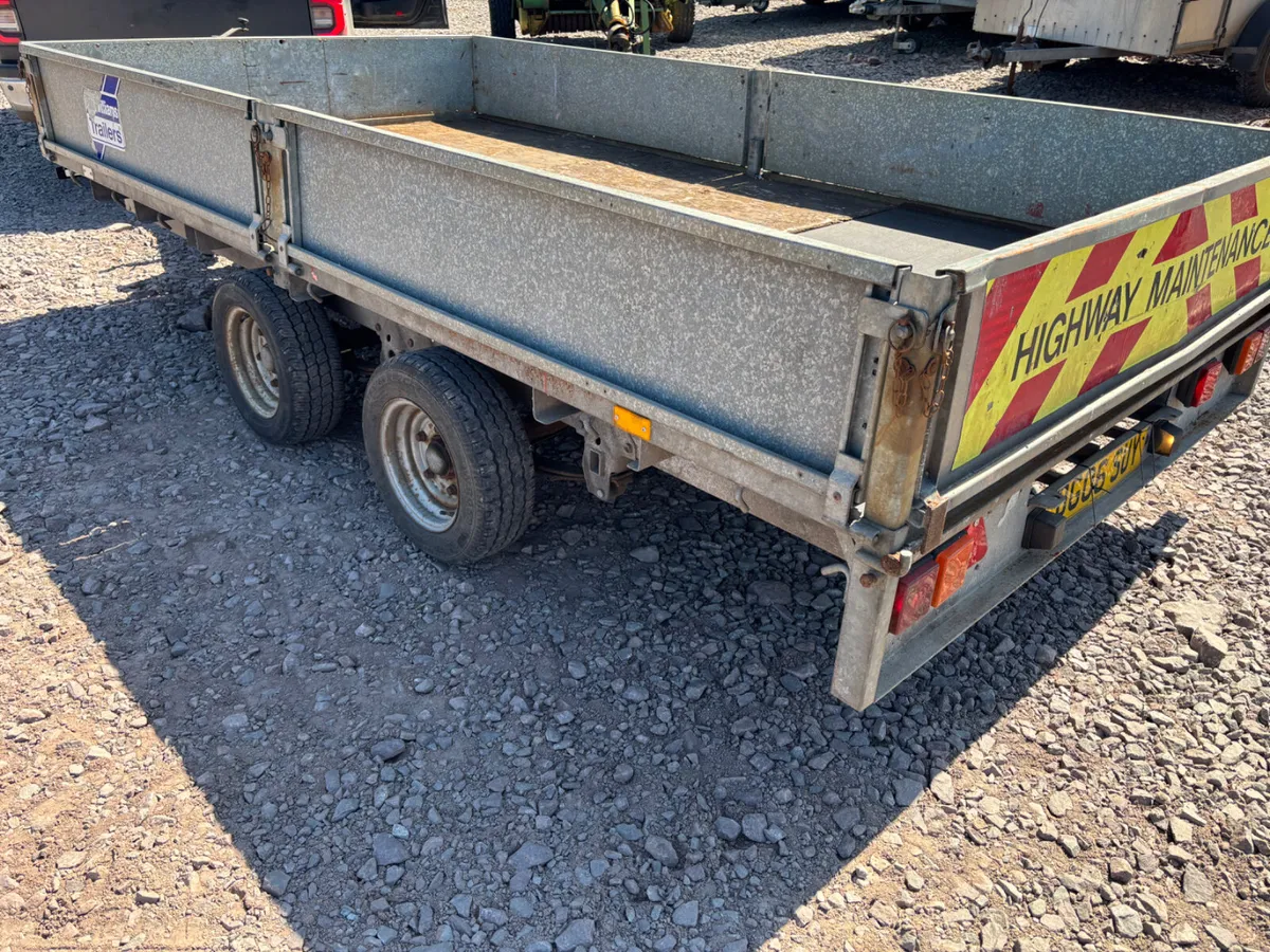Ifor Williams 12ft x 6ft 6” dropside (serviced) - Image 3