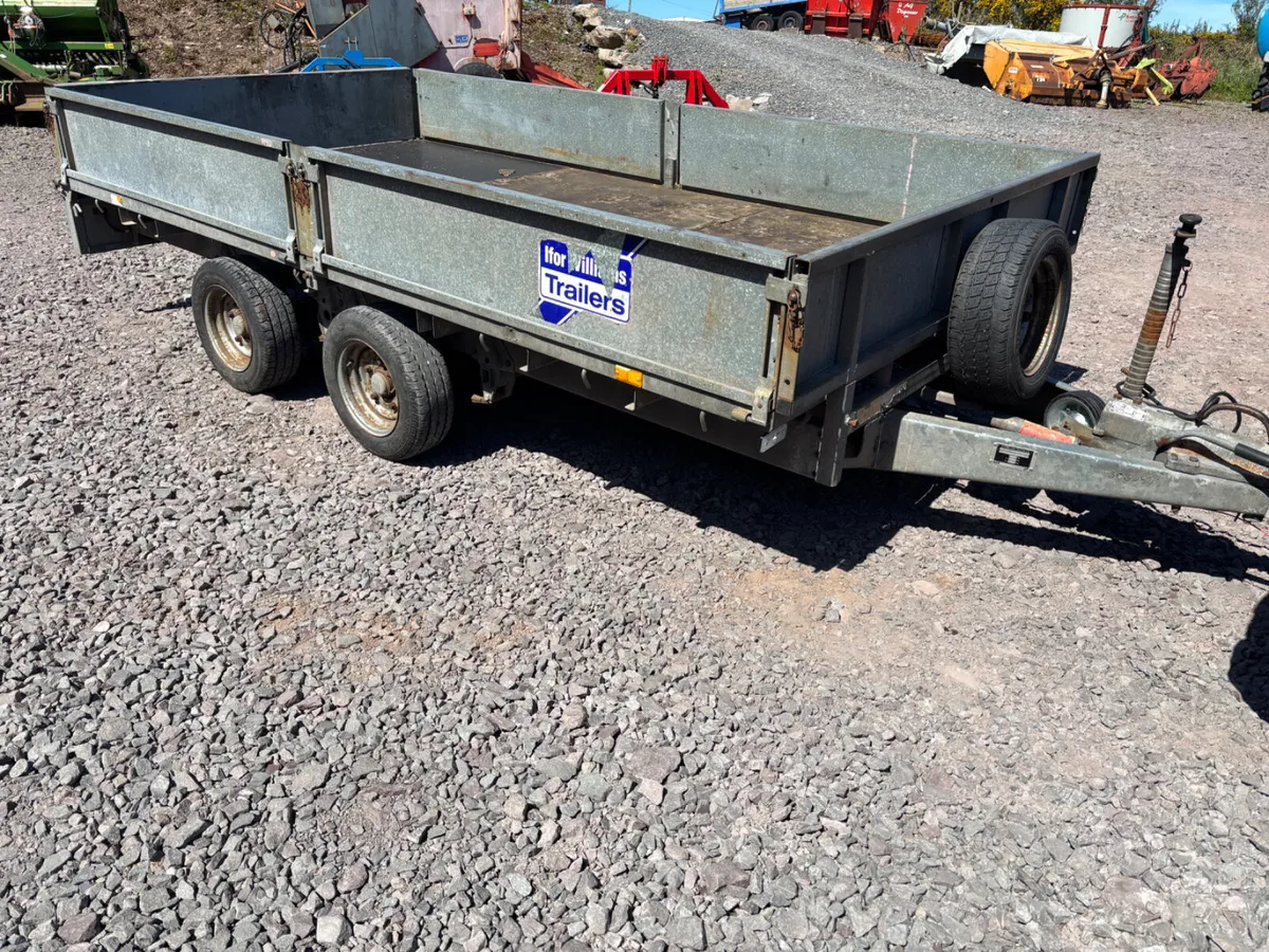 Ifor Williams 12ft x 6ft 6” dropside (serviced) - Image 2