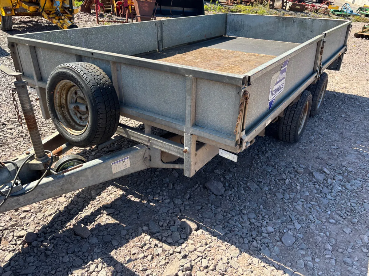 Ifor Williams 12ft x 6ft 6” dropside (serviced) - Image 1