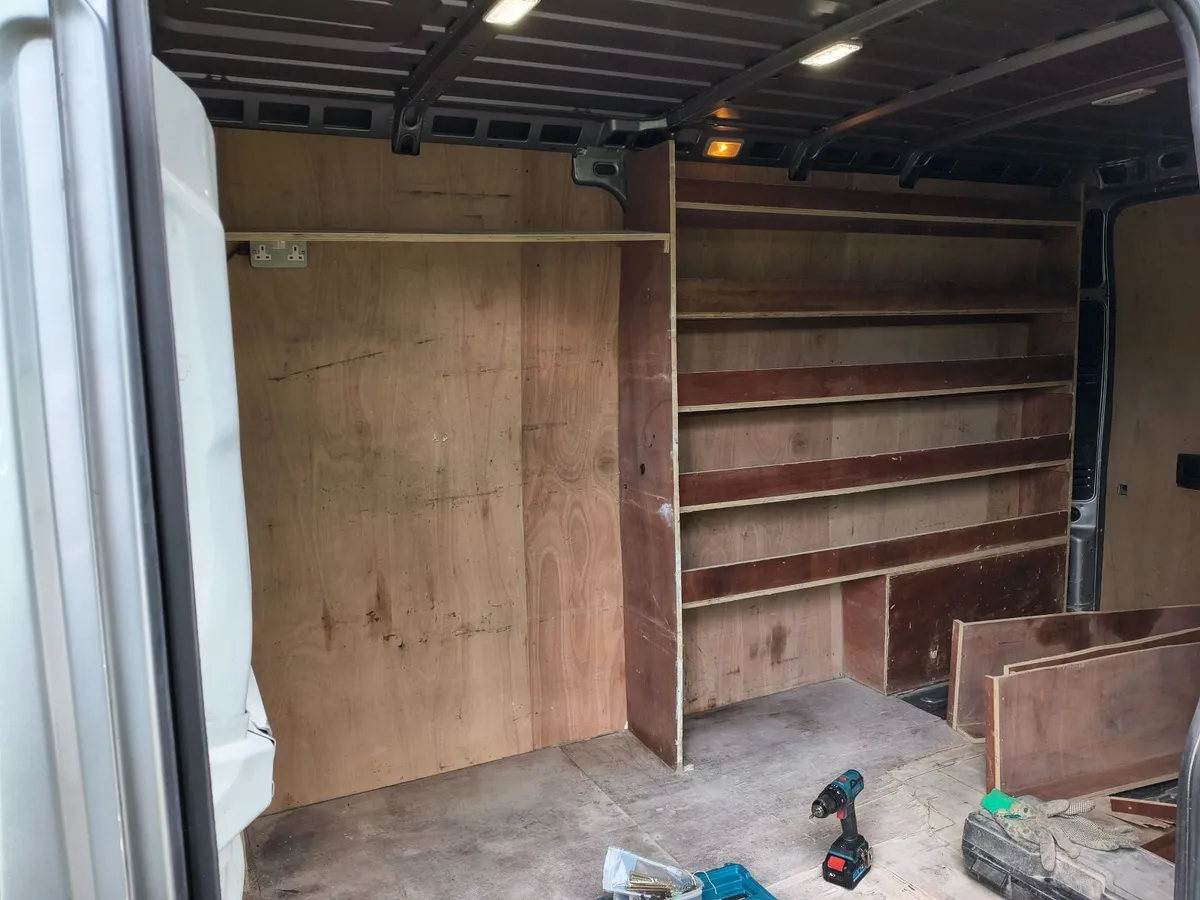 Van Plywood Shelving - Free - Image 1