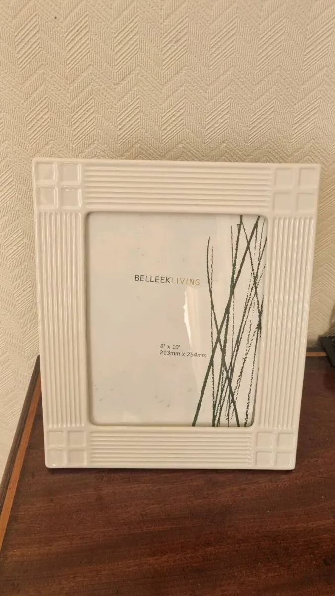 Belleek Pottery Photo Frame - Image 2