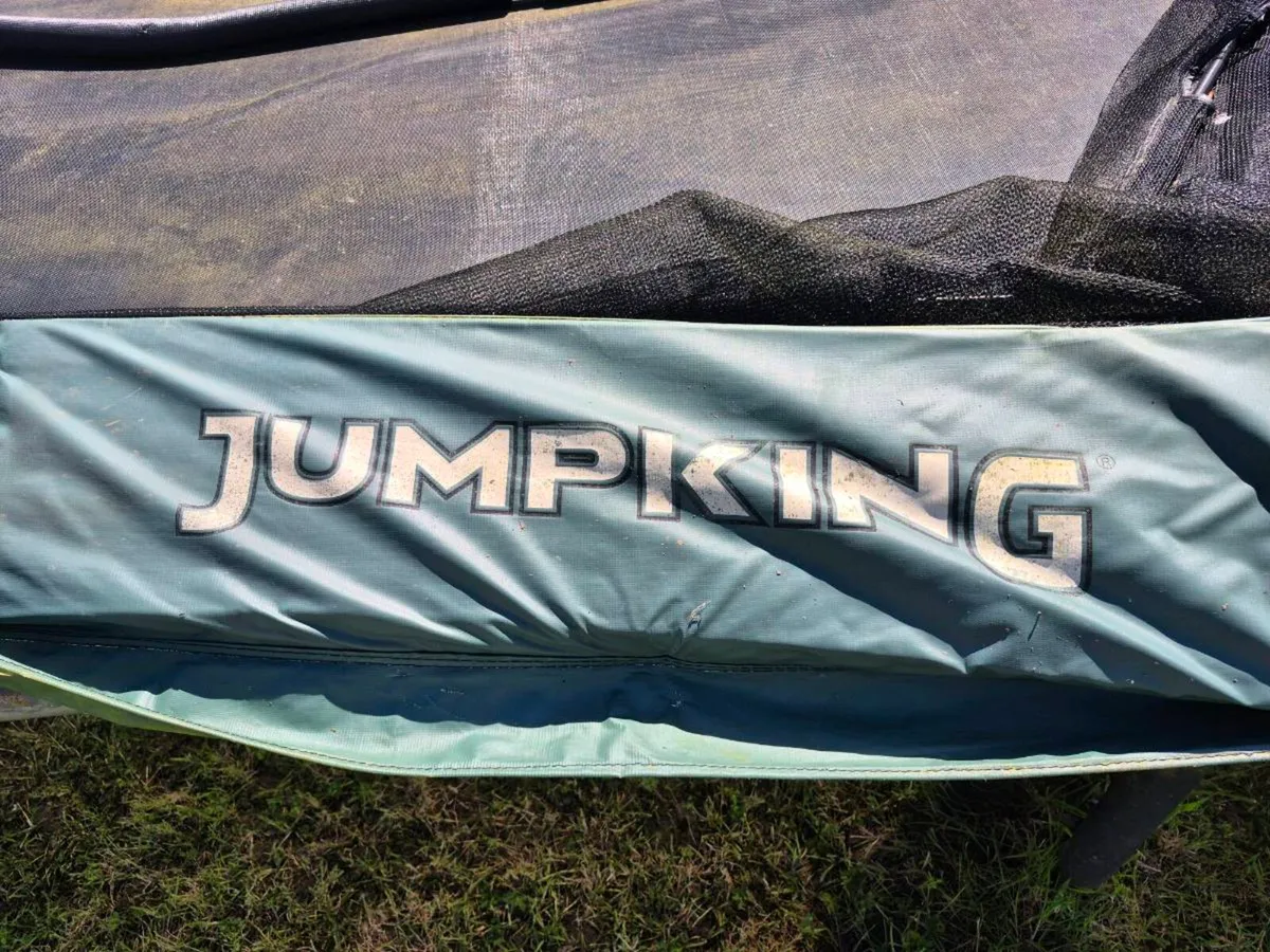 Jumpking 17ft x 12 trampoline. - Image 2