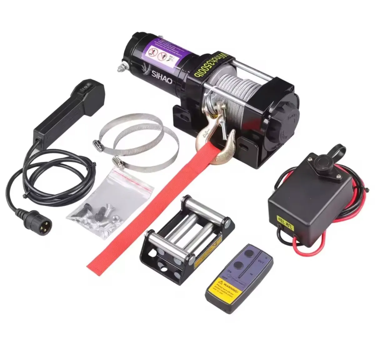 New 2 tone winch for quad trailer etc - Image 2