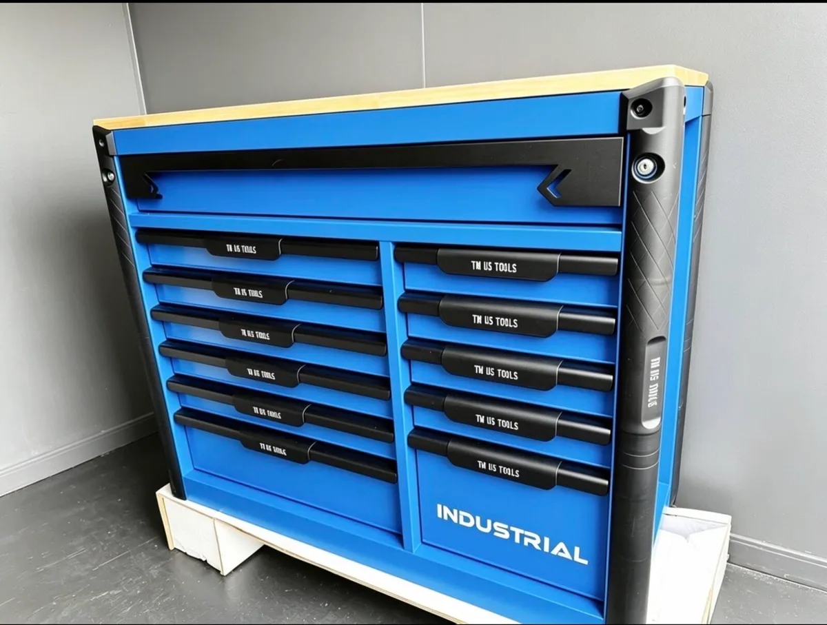 BRAND NEW 12 DRAWER TOOL CHEST FULL OF TOOLS - Image 1