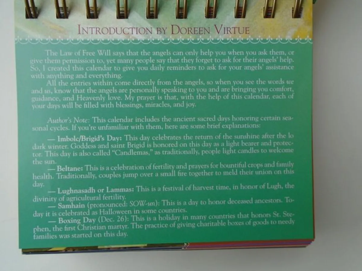 Messages from Angels, Calendar, Angels - Image 4