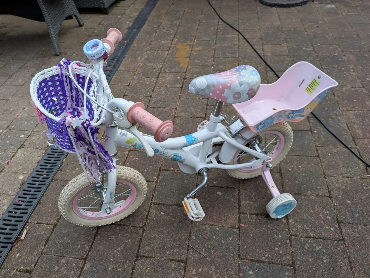 Girls Bike - Suitable for 2 - 5 Year Old - Image 1