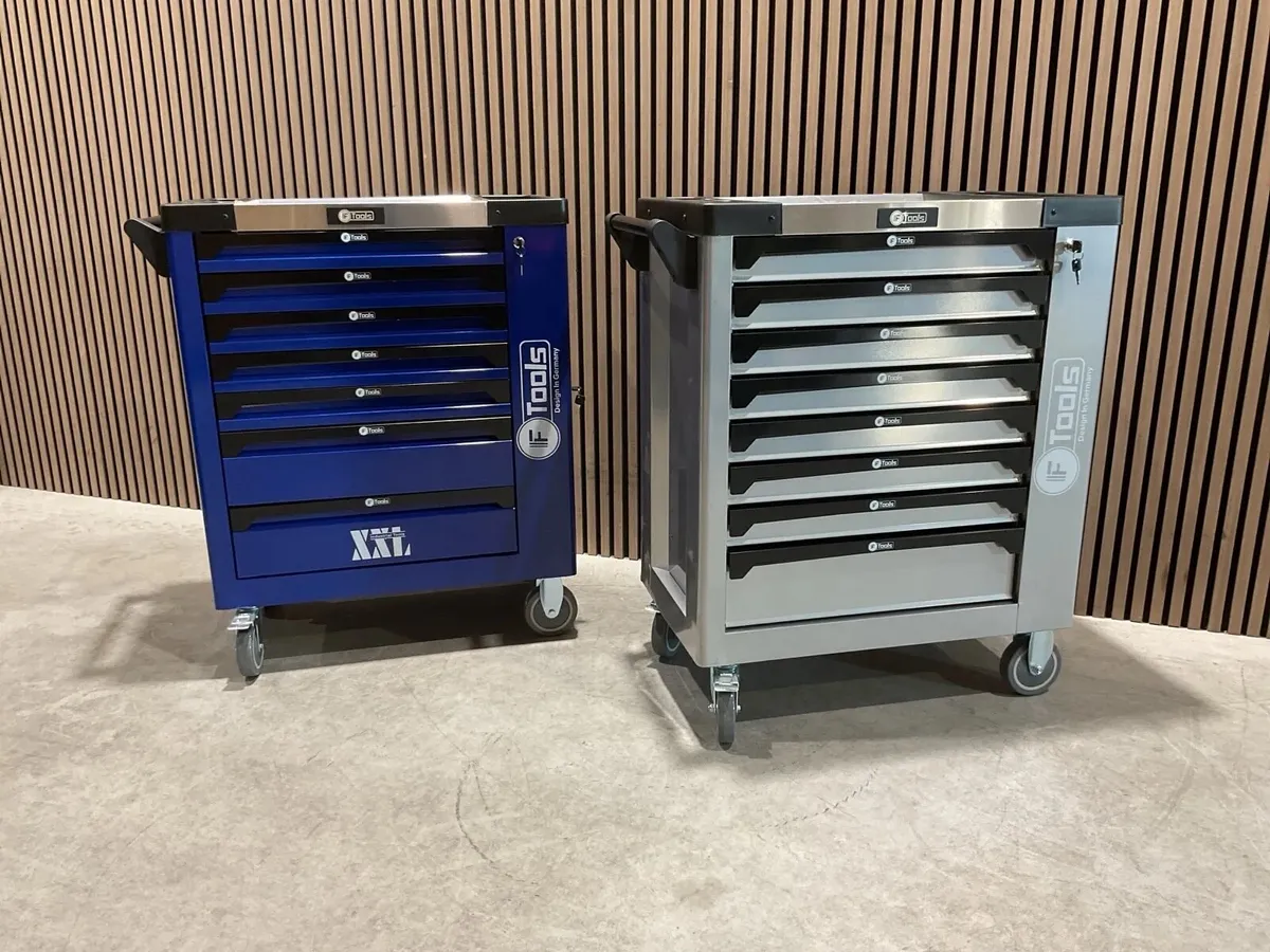 BRAND NEW INDUSTRIAL USE TOOL CHEST FULL OF TOOLS - Image 1