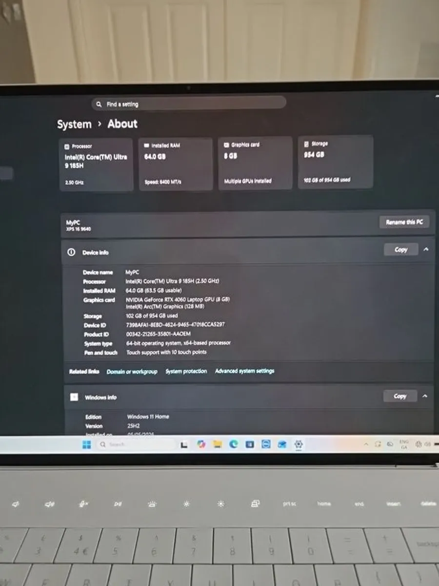 Dell XPS 16 Laptop - Image 4