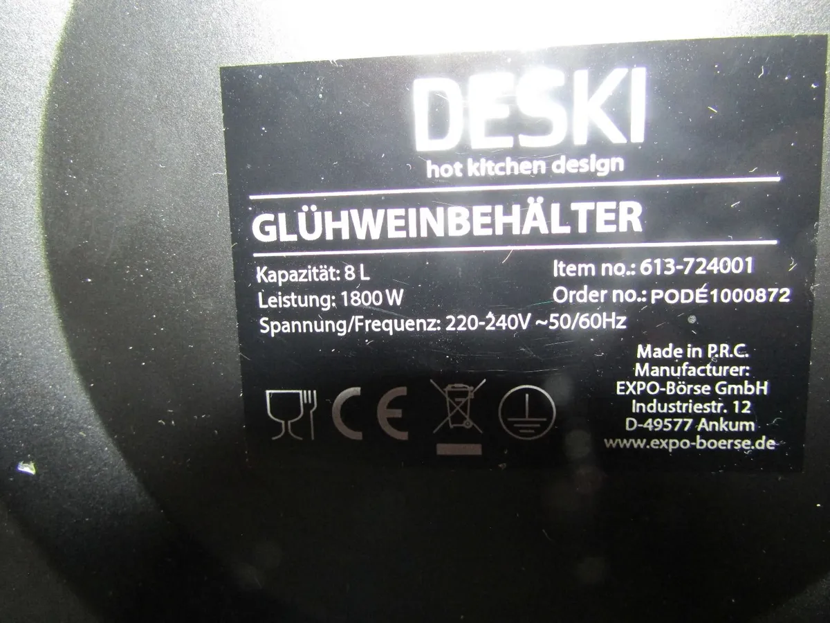 DESKI electric urn 8L water boiler - Image 4