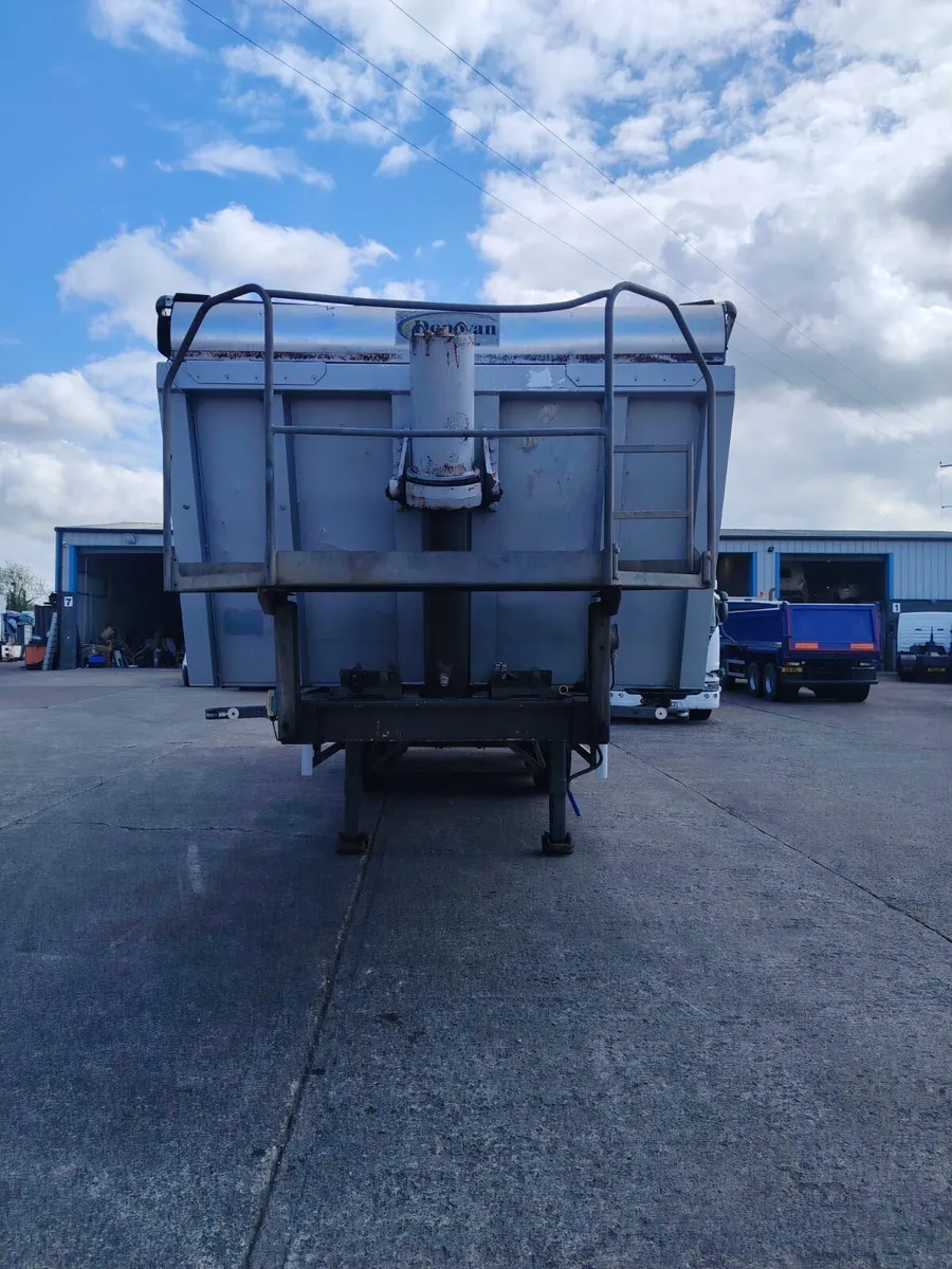 Kelburg alloy aggregate tipping trailer front Lift - Image 4