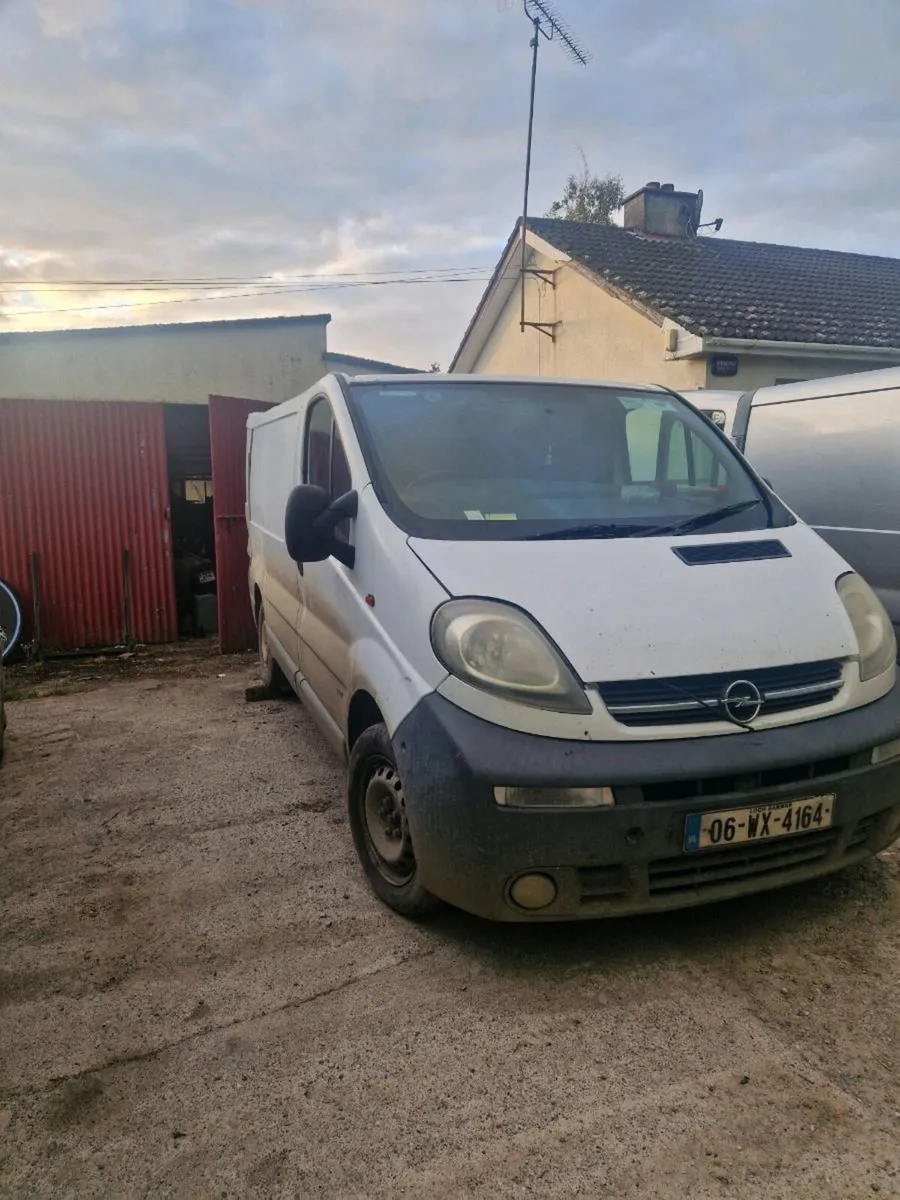 Two vans for sale non runners - Image 1