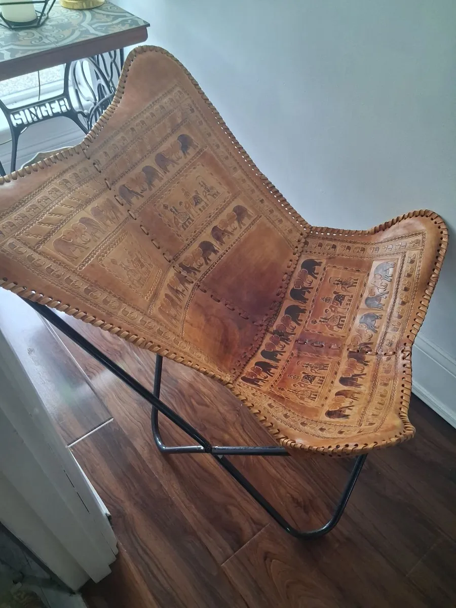 Butterfly chair with cushions - Image 4