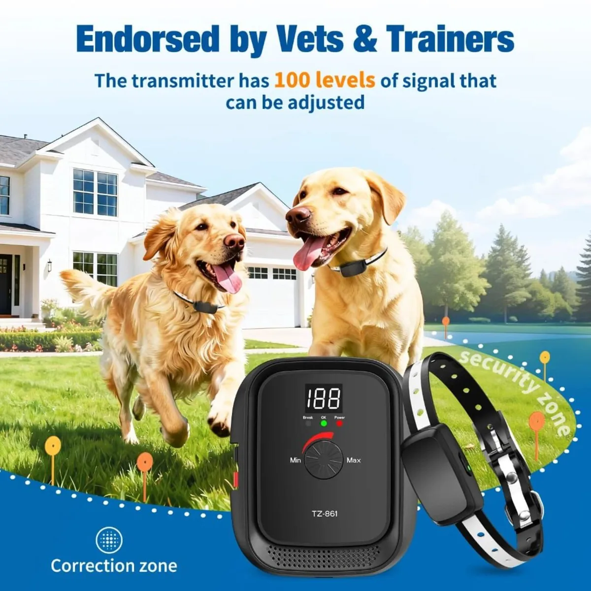 Wired Dog Fence. - Image 1
