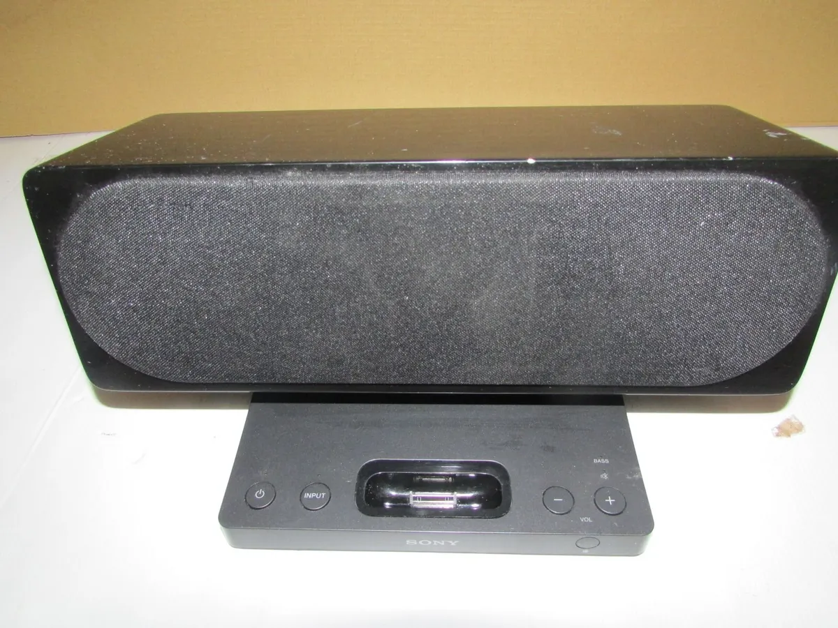 Sony SRS-GU10iP 30-pin iPod iPhone docking Station - Image 2