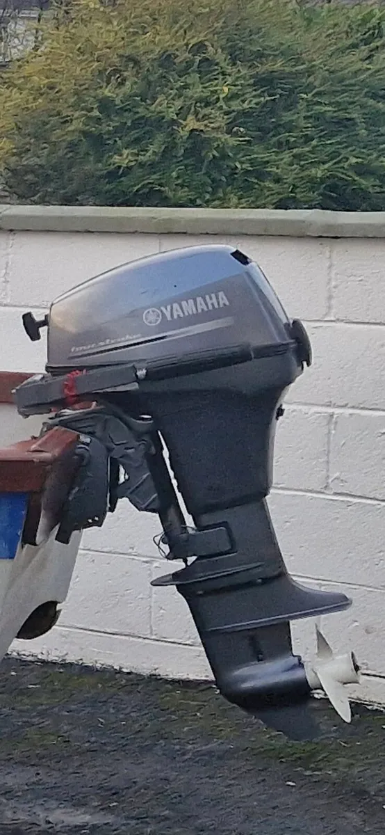 9.9 yamaha 4 stroke shortshaft low hours - Image 1