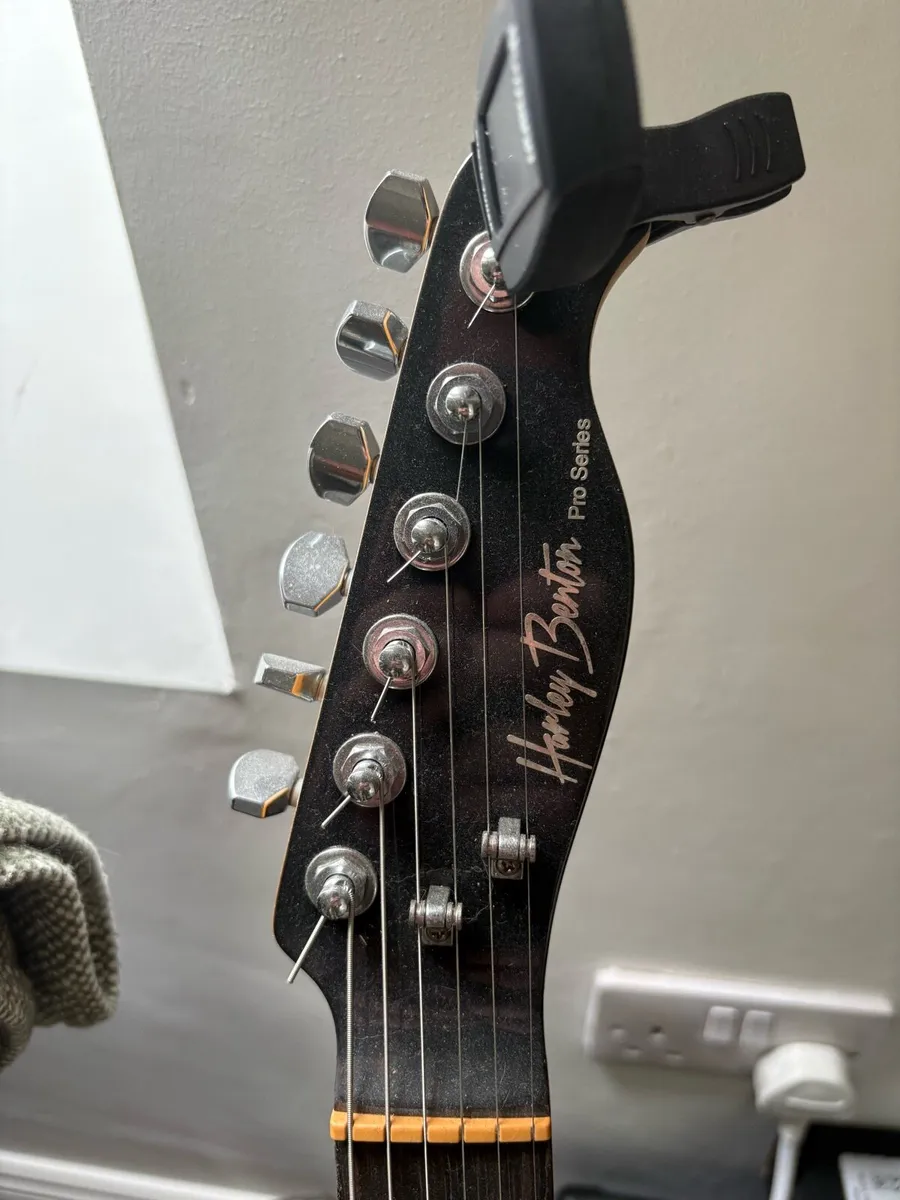 Harley Benton Fusion-T Hh EB BK - Image 2