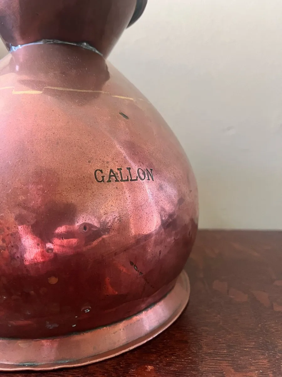 Victorian Copper Gallon Jug - Image 2