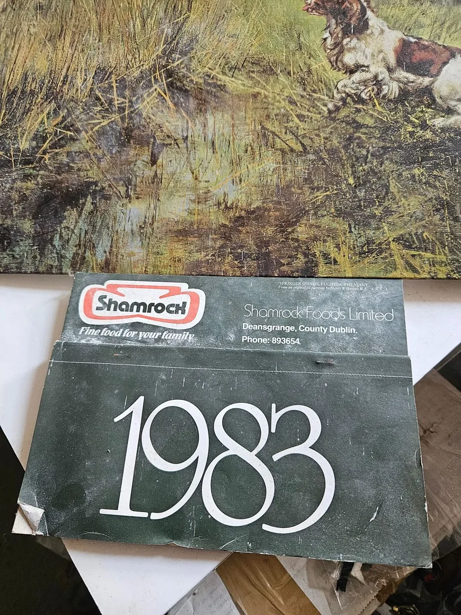 Vintage 1983 Shamrock Foods Calender - Image 3