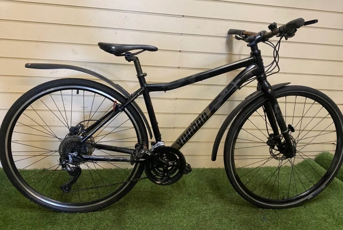 Double disc brake voodoo bicycle for sale.