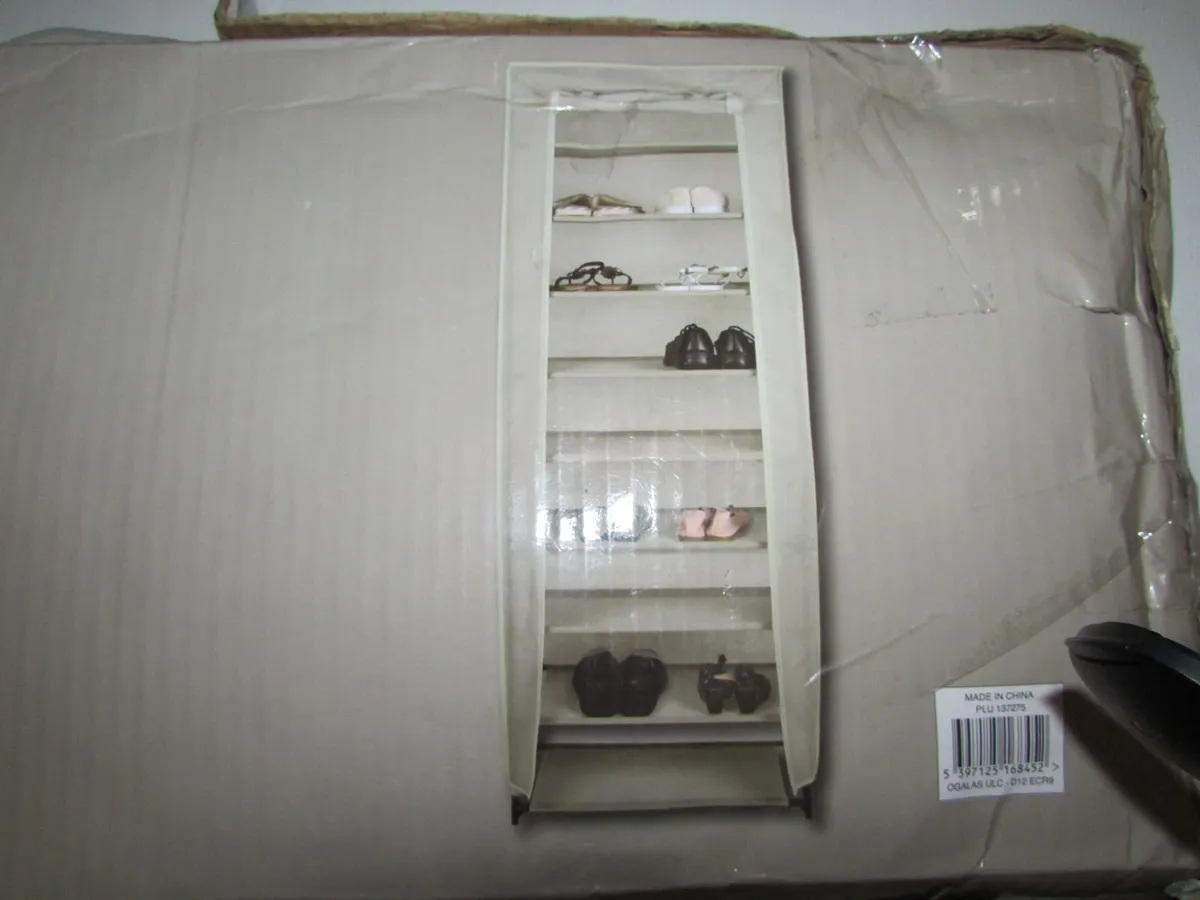 Shoe Rack with Cover - Image 1