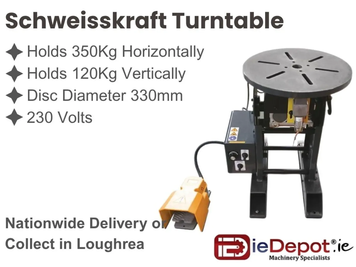 Welding Positioner - 350 Kgs