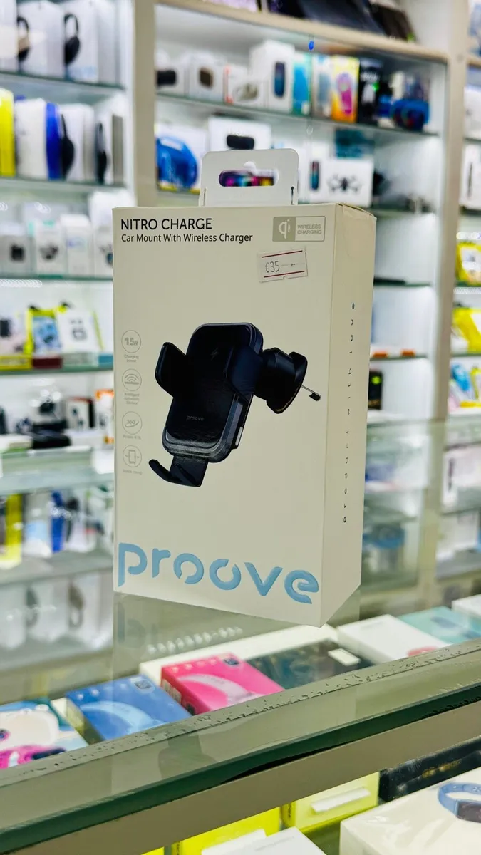 Car phone Holder with wireless charger