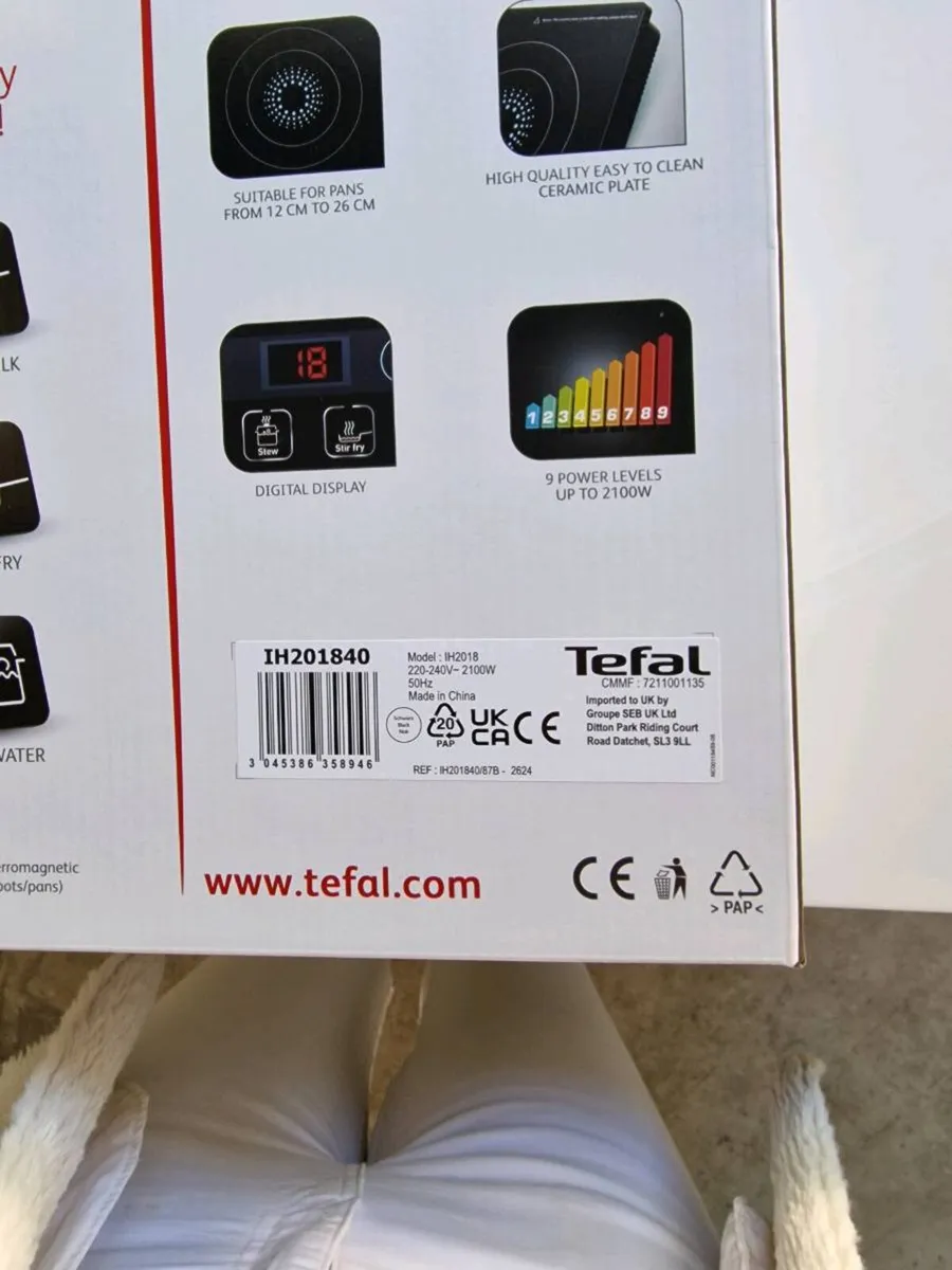 Tefal everyday induction hob - Image 2
